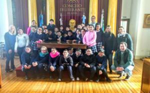 Alumnos del Colegio Sagrado Corazn visitaron el Concejo Deliberante